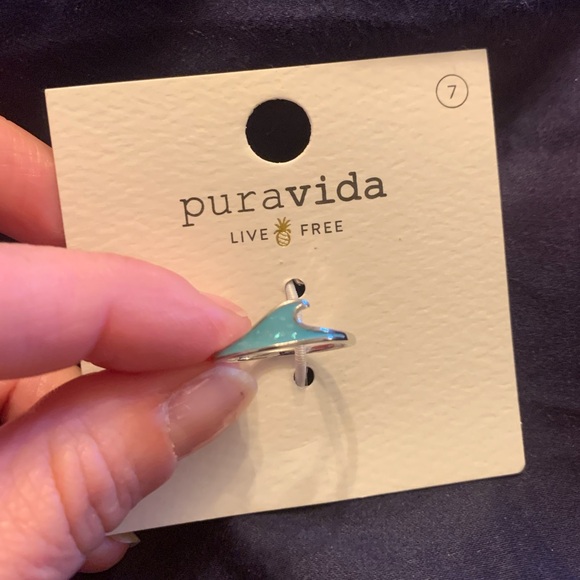 🎩 Pura Vida - Wave stacking ring - Picture 9 of 9